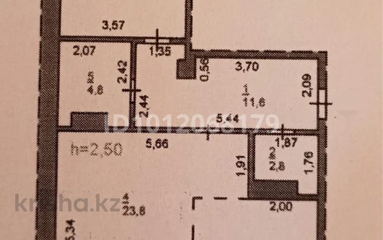 2-бөлмелі пәтер · 75.7 м² · 9/9 қабат, ул. Амангельды 55, бағасы: 26 млн ₸ в Павлодаре — фото 2