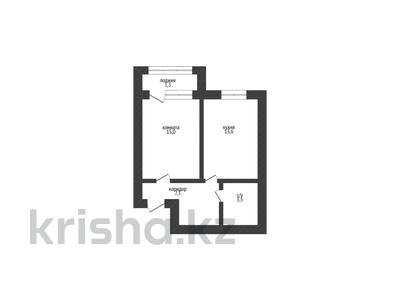 1-комнатная квартира · 40.7 м² · 1/6 этаж, Береке за 22 млн ₸ в Костанае