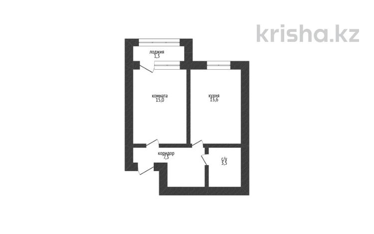 1-комнатная квартира · 40.7 м² · 1/6 этаж, Береке за 22 млн ₸ в Костанае — фото 14