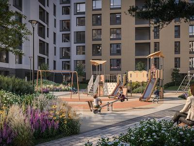 3-комнатная квартира · 78.33 м², Е 915 19 за ~ 45.9 млн 〒 в Астане, Есильский р-н