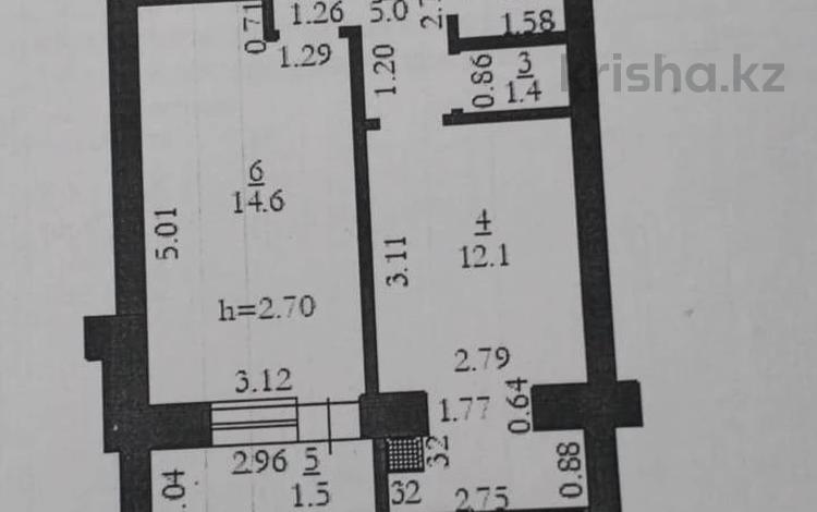 1-комнатная квартира · 40 м² · 2/5 этаж, мкр. Алтын орда, Мустафа шокай за 15.8 млн 〒 в Актобе — фото 2