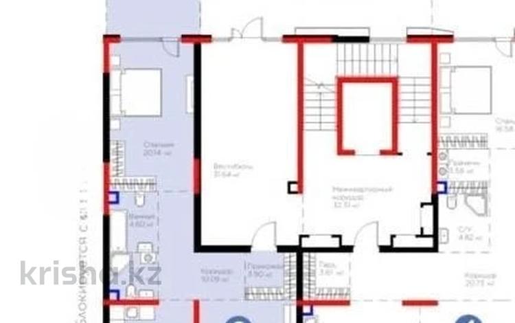 2-комнатная квартира · 91 м² · 1/3 этаж, Култобе 1/2 за 114 млн ₸ в Алматы, Наурызбайский р-н — фото 2