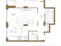 2-комнатная квартира · 70.7 м² · 15/18 этаж, Достык 8/5 — БЕЗ КОМИСИИ! ВЫБОР ЭТАЖА И ПЛАНИРОВОК СО СКИДКОЙ за ~ 54 млн ₸ в Астане — фото 2
