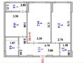 2-бөлмелі пәтер · 65.2 м² · 9/12 қабат, Жубан Молдагалиев 5, бағасы: ~ 39.9 млн ₸ в Астане, Нура р-н