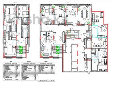 6-комнатная квартира · 438 м² · 19/19 этаж, Бухар жырау 26 за 460 млн 〒 в Астане, Есильский р-н