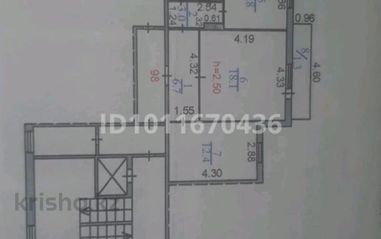 2-бөлмелі пәтер · 53 м² · 8/9 қабат, мкр Юго-Восток, Гульдер 1, бағасы: 19.5 млн ₸ в Караганде, Казыбек би р-н — фото 2
