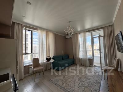 2-комнатная квартира · 45.2 м² · 9/16 этаж, Санжара Асфендиярова 2 за 29 млн 〒 в Астане, Нура р-н