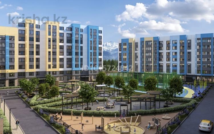 1-бөлмелі пәтер · 45.81 м² · 2/9 қабат, Қайрат ш/а., Сыбызгы 100, бағасы: 23 млн ₸ в Алматы, Турксибский р-н — фото 2