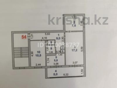 3-бөлмелі пәтер · 58.7 м² · 3/5 қабат, Вокзал Маны 15а, бағасы: 16 млн ₸ в Атырау, мкр Привокзальный-3А