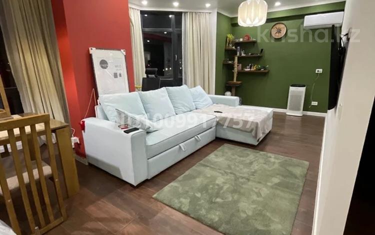 2-комнатная квартира · 60 м² · 5/5 этаж, мкр Думан-2 30 за 350 000 ₸ в Алматы, Медеуский р-н — фото 2