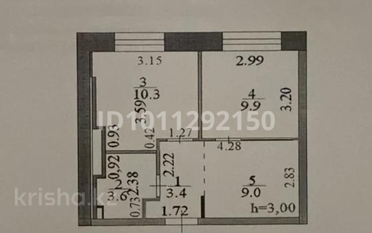 2-бөлмелі пәтер · 35 м² · 3/12 қабат, E-15 16, бағасы: 29 млн ₸ в Астане, Нура р-н — фото 2