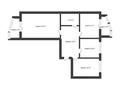 3-бөлмелі пәтер · 83.6 м² · 1/9 қабат, Юбилейный, бағасы: 34 млн 〒 в Кокшетау — фото 14