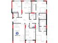 5-бөлмелі пәтер · 190.17 м² · 3/8 қабат, Динмухамед Конаев 3, бағасы: ~ 161.5 млн ₸ в Астане, Есильский р-н — фото 4