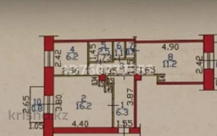 2-комнатная квартира · 50 м² · 2/2 этаж, Менделеева 8А — Дкм за 13 млн ₸ в Усть-Каменогорске, Ульбинский — фото 2