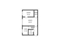 2-бөлмелі пәтер · 41.9 м² · 1/4 қабат, Тауелсиздик 171, бағасы: 19 млн ₸ в Костанае — фото 3