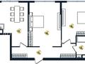 3-комнатная квартира · 69.5 м² · 5/9 этаж, мкр Кайрат, Сыбызгы 100 за 31 млн ₸ в Алматы, Турксибский р-н — фото 13
