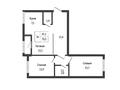 3-комнатная квартира · 70.3 м², мкр. Алтын орда, ​Микрорайон Алтын Орда 339а за ~ 27.4 млн 〒 в Актобе — фото 3