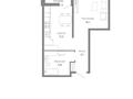 1-комнатная квартира · 40 м², Казыбек би 19а — РАССРОЧКА за 22.7 млн ₸ в Астане, Нура р-н — фото 2
