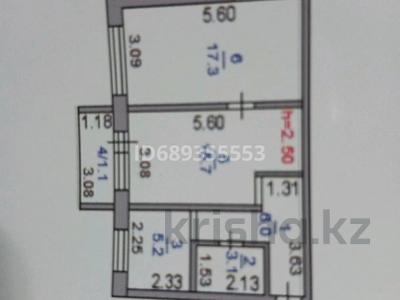 2-комнатная квартира, 48.4 м², 1/5 этаж, чкалова за 15 млн 〒 в Костанае