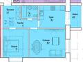 2-комнатная квартира, 56.9 м², 5/5 этаж, абулкасымова 115 за 15.1 млн 〒 в Кокшетау