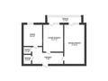 2-бөлмелі пәтер · 48.8 м² · 5/5 қабат, 11 ш/а., бағасы: 15.5 млн ₸ в Актобе, мкр 11 — фото 16