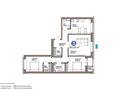 3-комнатная квартира · 93 м² · 3/9 этаж, Турар Рыскулов 18/5 за 75 млн ₸ в Астане, Есильский р-н — фото 2