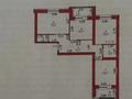 3-комнатная квартира, 76.2 м², 3/4 этаж, E 652 10 за 42 млн 〒 в Астане, Есильский р-н — фото 16