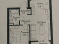 2-бөлмелі пәтер · 46 м² · 7/12 қабат, мкр Нуркент 104, бағасы: 32.5 млн ₸ в Алматы, Алатауский р-н — фото 10