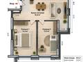 3-бөлмелі пәтер · 68.8 м² · 8/12 қабат, Навои 200, бағасы: 59.9 млн ₸ в Алматы, Бостандыкский р-н — фото 9