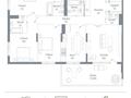 4-комнатная квартира · 155 м² · 3/3 этаж, Мкр. Мирас 33 — БЕЗ КОМИССИИ за 232 млн ₸ в Алматы — фото 5