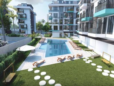Продажа квартир в Аланье: 1-комнатная квартира · 55 м² · 3/6 этаж, Клеопатра 1 за 58 млн 〒 1-комнатная квартира · 55 м² · 3/6 этаж, Клеопатра 1 за 58 млн 〒 в Аланье