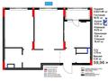 2-комнатная квартира · 60 м² · 11/14 этаж, Е 915 19 за 39 млн ₸ в Астане, Есильский р-н — фото 2