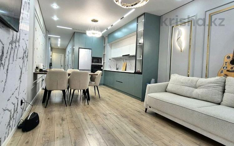 4-комнатная квартира · 88.2 м² · 2/9 этаж, мкр Думан-2, Мкрн Думан-2 за 72 млн ₸ в Алматы, Медеуский р-н — фото 2