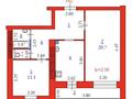 2-комнатная квартира · 58.9 м² · 9/10 этаж, мкр 11 за 25 млн ₸ в Актобе — фото 2