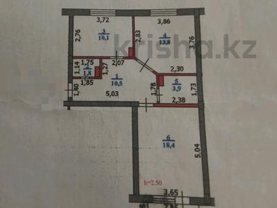 2-комнатная квартира · 60 м² · 5/5 этаж, мкр Жана Орда за 23 млн 〒 в Уральске