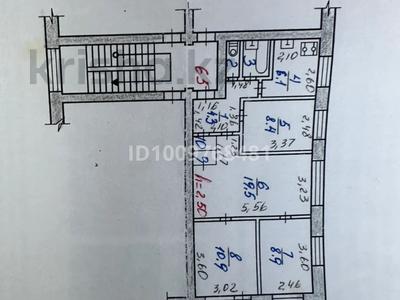 4-бөлмелі пәтер · 63.4 м², Корчагина 112, бағасы: 18 млн ₸ в Рудном