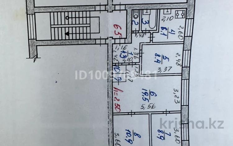 4-бөлмелі пәтер · 63.4 м², Корчагина 112, бағасы: 18 млн ₸ в Рудном — фото 2