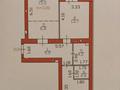 3-комнатная квартира · 68 м², Е 496 7 за 43.5 млн ₸ в Астане, Есильский р-н