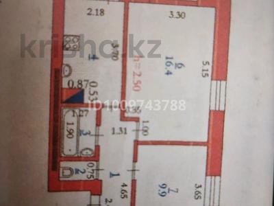 2-бөлмелі пәтер · 49 м² · 2/2 қабат, Сатпаева 2, бағасы: 10 млн ₸ в Актобе, жилой массив Жилянка