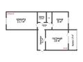 2-бөлмелі пәтер · 56.6 м² · 8/10 қабат, Наурыз 7, бағасы: 24.5 млн ₸ в Костанае — фото 2