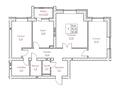 3-комнатная квартира · 105.98 м² · 3/5 этаж, Ленинградская за ~ 42.4 млн 〒 в Петропавловске — фото 2