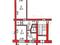 2-бөлмелі пәтер · 46 м² · 1/5 қабат, Кобланды Батыра 58, бағасы: 17 млн ₸ в Костанае