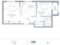 2-бөлмелі пәтер · 71.83 м² · 2/7 қабат, по ул. Ханов Керея и Жанибека, напротив Президентского парка 48 — БЕЗ КОМИССИИ! Выбор по этажам!, бағасы: ~ 53.7 млн ₸ в Астане