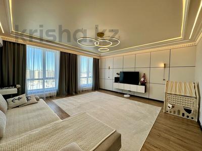 3-бөлмелі пәтер · 110 м² · 11/12 қабат, Турар Рыскулов 1, бағасы: 122 млн ₸ в Астане, Есильский р-н