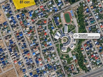 Участок · 81 сотка, мкр Шугыла за 1 млрд ₸ в Алматы, Наурызбайский р-н