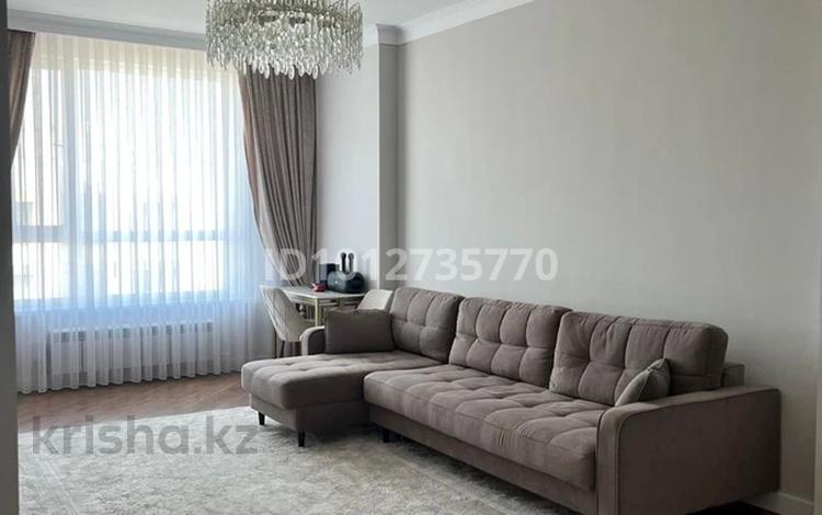 3-комнатная квартира · 84.5 м² · 9/12 этаж, Ахмет Байтурсынулы 14 за 62 млн ₸ в Астане, Сарайшык р-н — фото 2