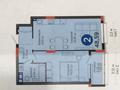 2-бөлмелі пәтер · 48.59 м² · 2/9 қабат, Касым Кайсенова 4 — Фариза Онгарсынова 6/2, бағасы: 44 млн ₸ в Астане, Есильский р-н — фото 20