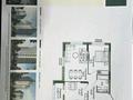 2-комнатная квартира · 58 м² · 2/14 этаж, Ш. Айтматов Е456 48 за 33 млн ₸ в Астане, Есильский р-н