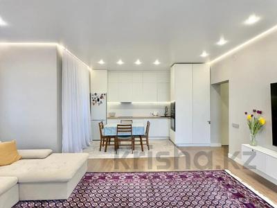 3-комнатная квартира · 77 м² · 10/16 этаж, Гагарина за 87 млн ₸ в Алматы, Бостандыкский р-н