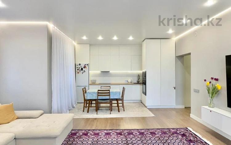 3-комнатная квартира · 77 м² · 10/16 этаж, Гагарина за 87 млн ₸ в Алматы, Бостандыкский р-н — фото 8